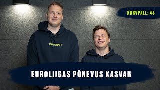 Korvpall 44: Euroliigas põnevus kasvab