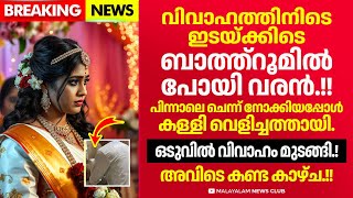 ഇടയ്ക്കിടെ ബാത്റൂമിൽ പോയി വരൻ ചെയ്തത് കണ്ടോ.? ഒടുവിൽ വിവാഹം മുടങ്ങി.!