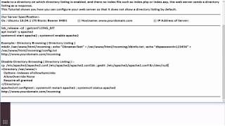Disable Directory Browsing ( Directory Listing ) On Apache Web Server On Ubuntu 18 04