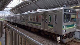 東急多摩川線1000系1507F各駅停車蒲田駅行き鵜の木駅発車