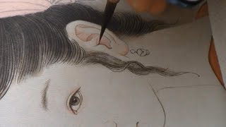 【周雪宁】《Chinese realistic painting王美芳工笔人物经典临摹》3/4