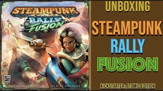 SMGSLT - Unboxing Steampunk Rally Fusion (Kickstarter 'Atomic Edition')