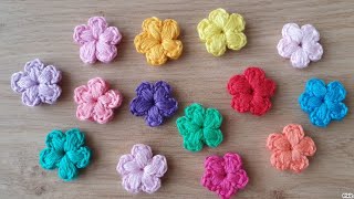 How to crochet flowers/Crochet patterns