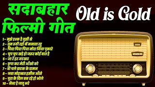 सदाबहार फ़िल्मी गीत | Old is Gold | मुझे इश्क है तुझी से | तुम रूठी रहो में मनाता रहु | Hindi Songs