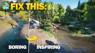 HOW to improve BORING Areas with simple Tricks: Riverarea \u0026 Area Connection