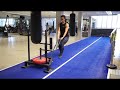 reverse sled drag