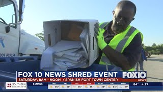 FOX10 News Shred Event