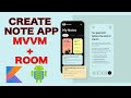 How to Build a Modern Notes App in Android Using MVVM & Room | Full Kotlin Tutorial for Beginners