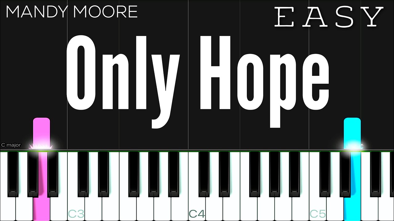 Mandy Moore - Only Hope (A Walk To Remember) | EASY Piano Tutorial ...