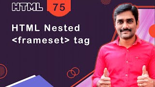 Create Complex Layouts with Nested Frames🔥 Advanced HTML Frameset (Beginner Tutorial - Episode 75)