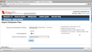 Exporting Citations from ProQuest