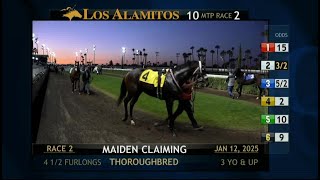 Los Alamitos Replays - Sunday, January 12, 2025 - Race 2