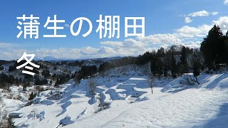 蒲生の棚田 冬 2016年1月19日