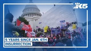 5 years since January 6th insurrection at the U.S. Capitol