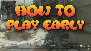 HOW TO PLAY MODERN WARFARE REMASTERED EARLY!!!!