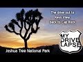 Scenic drive to Keys View, Joshua Tree National Park