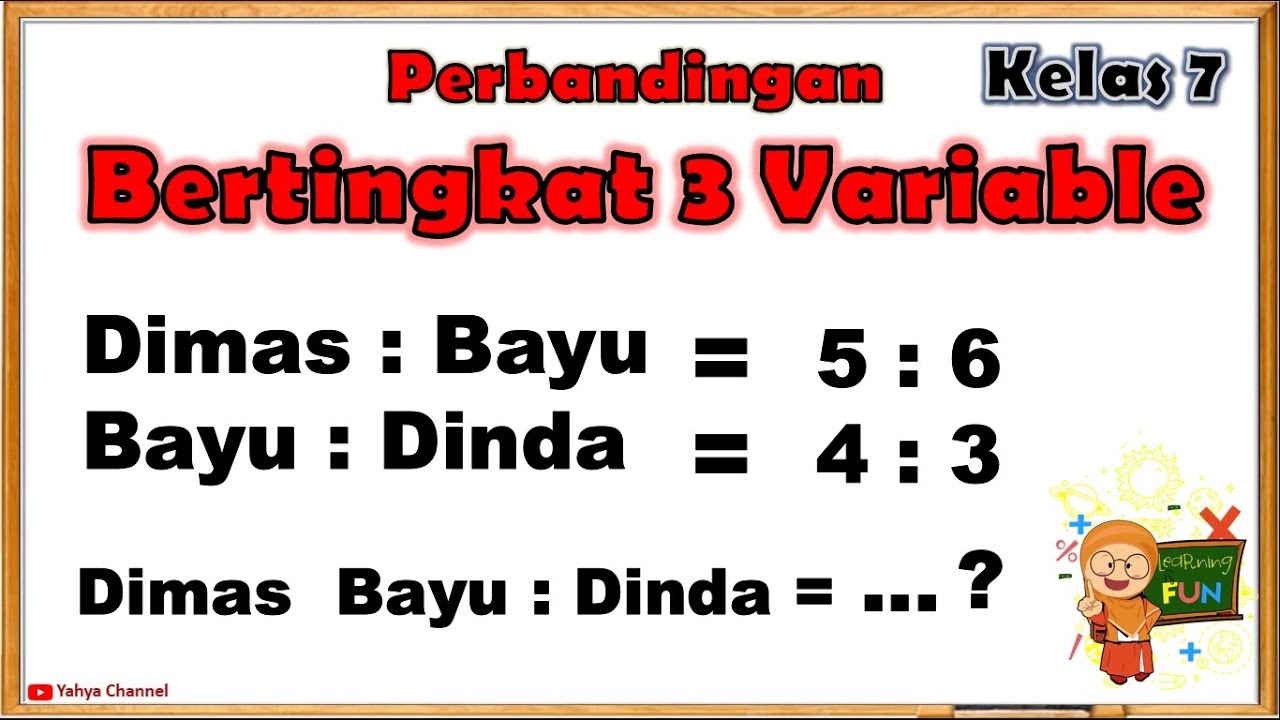 Perbandingan 3 Variabel – Materisekolah.github.io