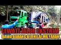 TRUCK MAN VS VOLVO  | DRIVER SKILL DEWA | MELEWATI JALUR EXSTRIM