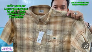 ÁO SƠMI VIP. LACOSTE-BURBERRY. ĐỘ MỚI RẤT CAO. THẮT LƯNG LOUIS VUITTON-GUCCI.