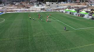 화성시 U-12(H) vs DT FC(W) U-12 (전반) 2025년 강진청자배 [2025.02.08]