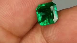 2.05 cts Zambian emerald.