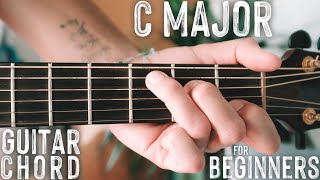 How To Play "C Major" Guitar Chord // Beginner Guitar Chord Series #5 #Shorts
