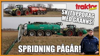 SKITKÖRNING PÅGÅR – Gödselspridning med Grahns