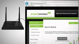 AmpedWireless Smart Repeater SR150 / SR300 Introduction