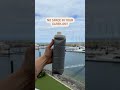 Collapsible water bottle- travel hack! 💦