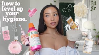 MY FEMININE HYGIENE ROUTINE | tips to smell good all day | full body | the thing
