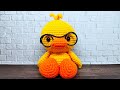 QUACK THE DUCK | HOW TO CROCHET | AMIGURUMI TUTORIAL