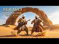 AERAVO – Desert Blues Across the Stone Arches | Cinematic Desert Blues