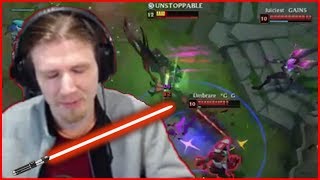 HASHINSHIN BECOMES ONE WITH THE FORCE - Best of LoL Streams #320