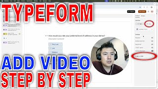 ✅ How To Add Video To Typeform Form 🔴