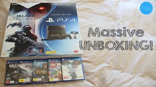 UNBOXING: Playstation 4 Killzone Player Edition Bundle [Australian Edition] + Games!