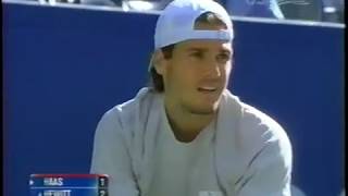 Haas vs Hewitt US Open 2004