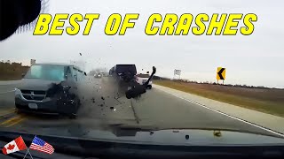INSANE CAR CRASHES COMPILATION  || BEST OF USA & Canada Accidents - part 12