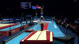 TANIGAWA Wataru (JPN) - 2022 Artistic Worlds, Liverpool (GBR) - Qualifications Vault 1