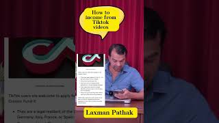 How to income from Tiktok post videos//nepali in Japan/Laxman