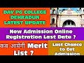 DAV PG COLLEGE DEHRADUN ADMISSION FORM 2024-25