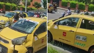 Joven murió al ser atropellado por taxi en carril exclusivo de Metrolínea en Bucaramanga