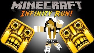 Minecraft Plugin Tutorial - Insanity Run - Temple Run for Minecraft!