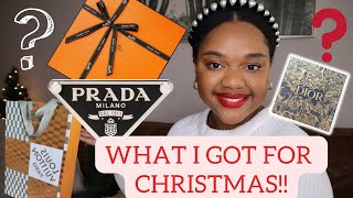 What I Got For Christmas 2022 | LV ? Prada | Hermes | Dior !