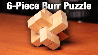 6-Piece Wooden Cross Puzzle Solution (Best One)
