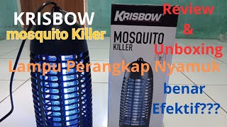 UNBOXING Lampu Perangkap Nyamuk Krisbow Js30 (6Watt)