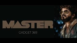 Master the Blaster | master ringtone | Vijay | BGM