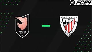 Gameplay EA Sports FC 24 - Angel City FC - Athletic Club - Women-Club Cup (3.Round)