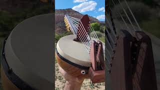 Ngoni harp doubles as Wind Harp