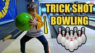 Bowling TRICK SHOT Challenge | Colin Amazing