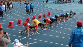 107年台北市東區小學運動會100M預賽~男乙3